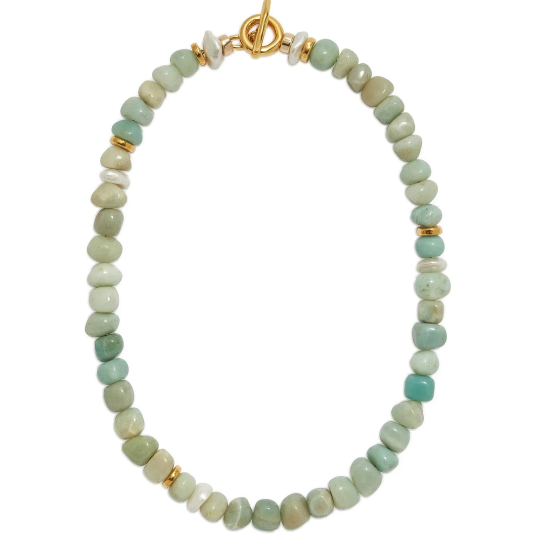 Mood Necklace in Amazonite | Lizzie Fortunato