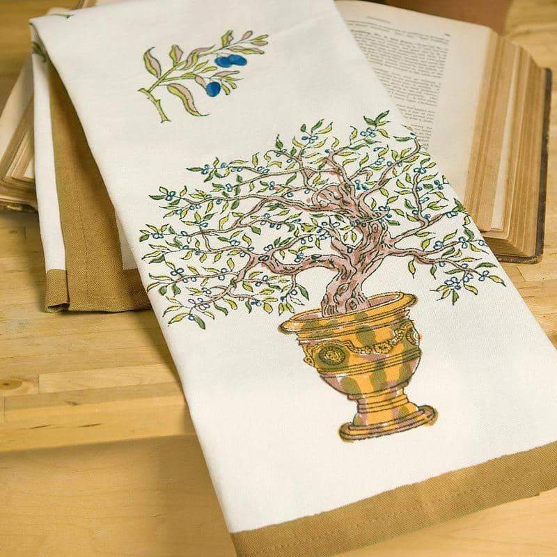 Olive Tree Tea Towel