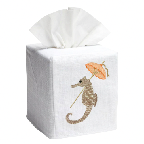 Seahorse Tissue Cover, Coral