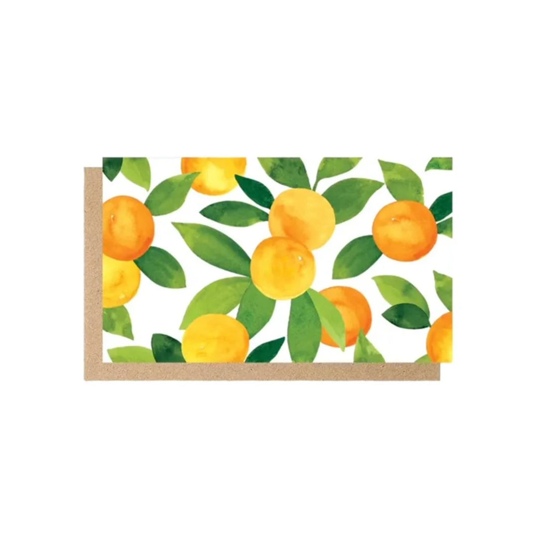 Oranges Mini Cards, S/6