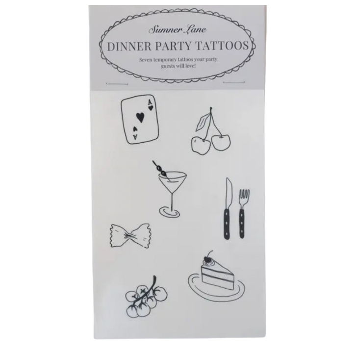Dinner Party Tattoos