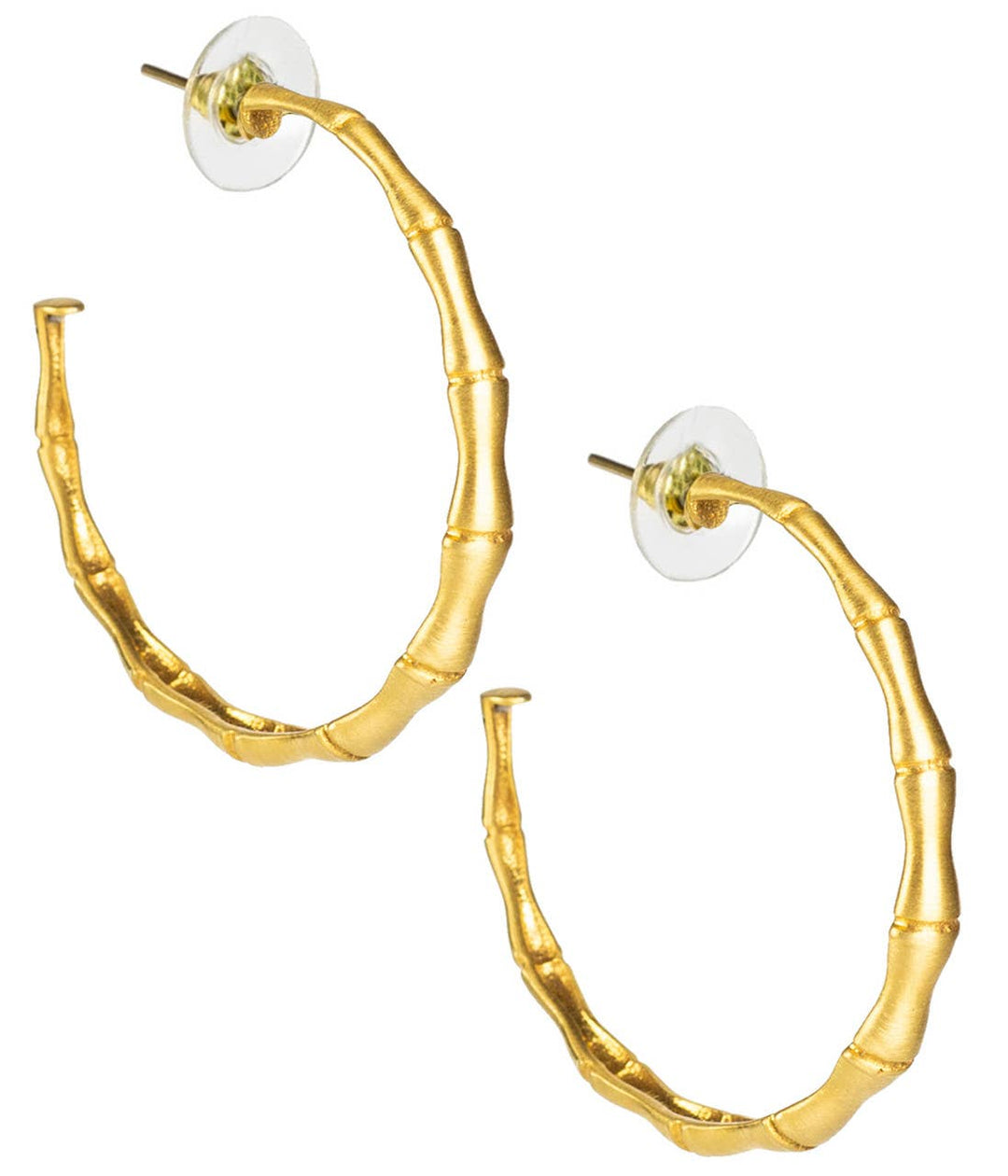Skinny Bamboo Hoop, Gold | Lisi Lerch