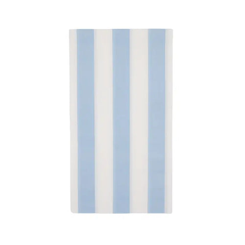 Cabana Stripe Guest Towels in Sky Blue, S/15 | Bonjour Fete