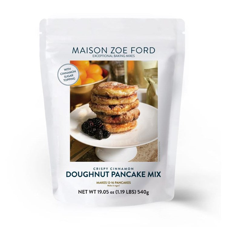 Crispy Cinnamon Doughnut Pancake Mix | Maison Zoe Ford