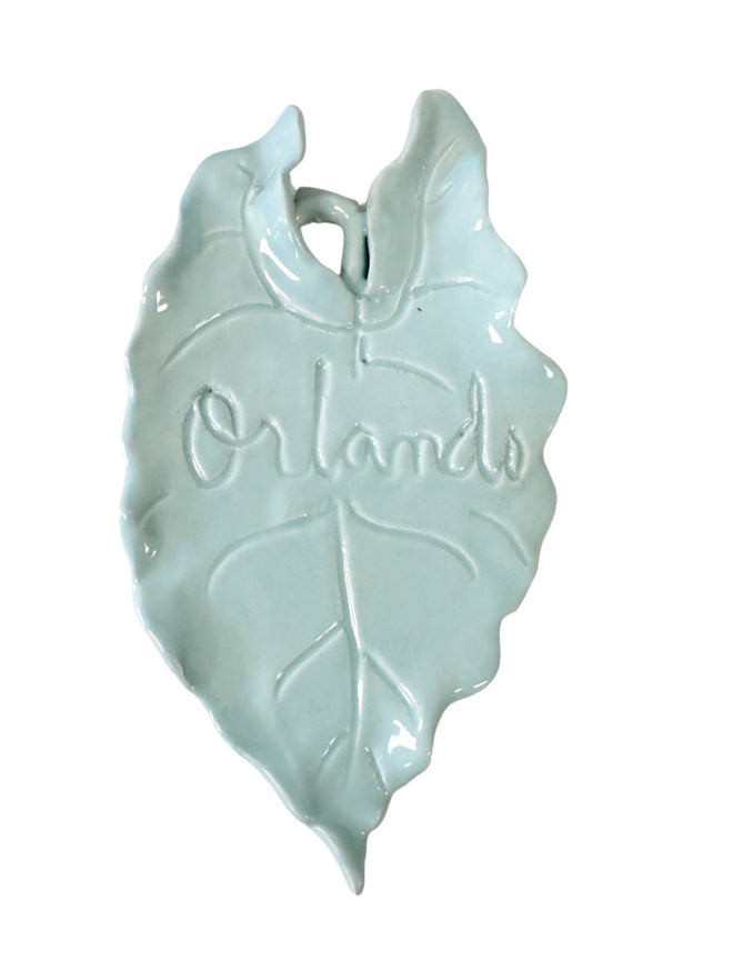 "Orlando" Custom Pottery in Blue | Kass O'Brien