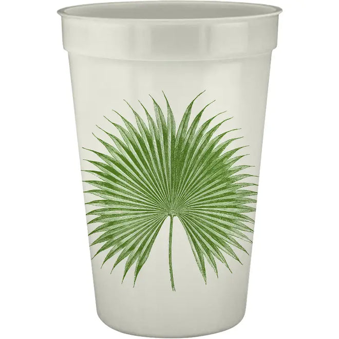 Palm Pearlized Cups, S/12 | Alexa Pulitzer