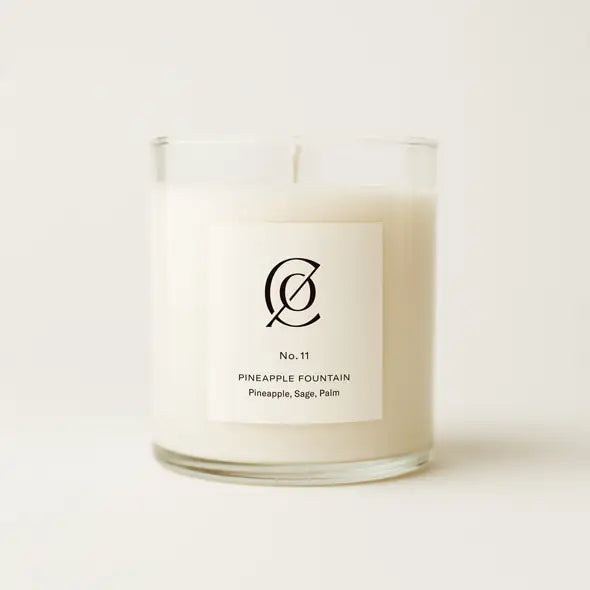 Pineapple Fountain Candle | Charleston Candle Company