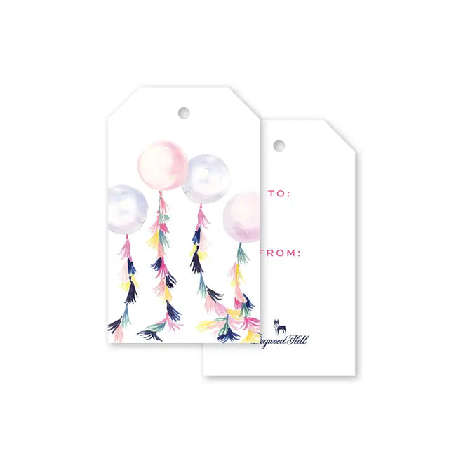 Balloon Gift Tags, S/8 | Dogwood Hill