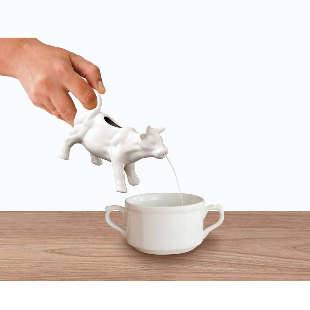 Cow Creamer with Handle, 6oz