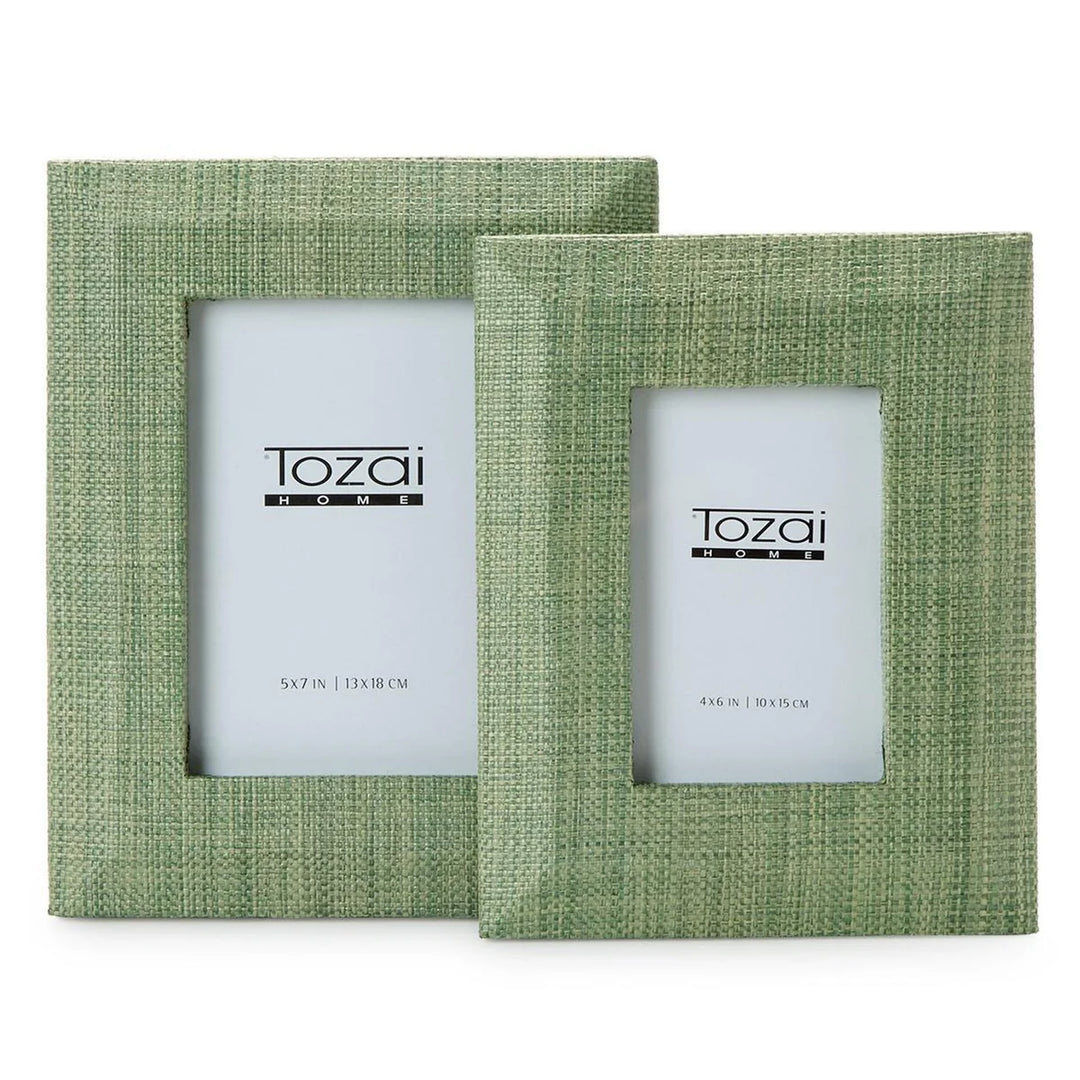Monaco Seagrass Frame in Green, Two Sizes