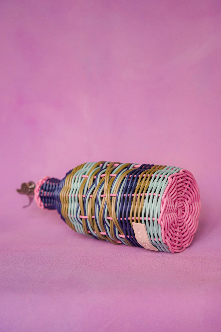 Oil Pourer, Pink/Navy
