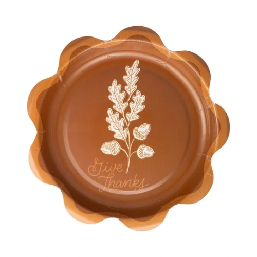 Give Thanks Dessert Plates