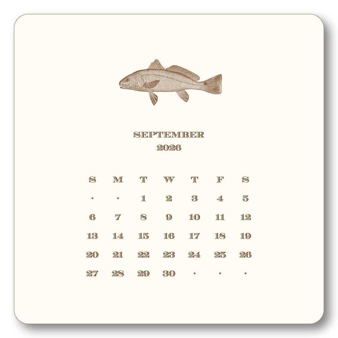 2026 Hunt Calendar with Easel| Maison de Papier