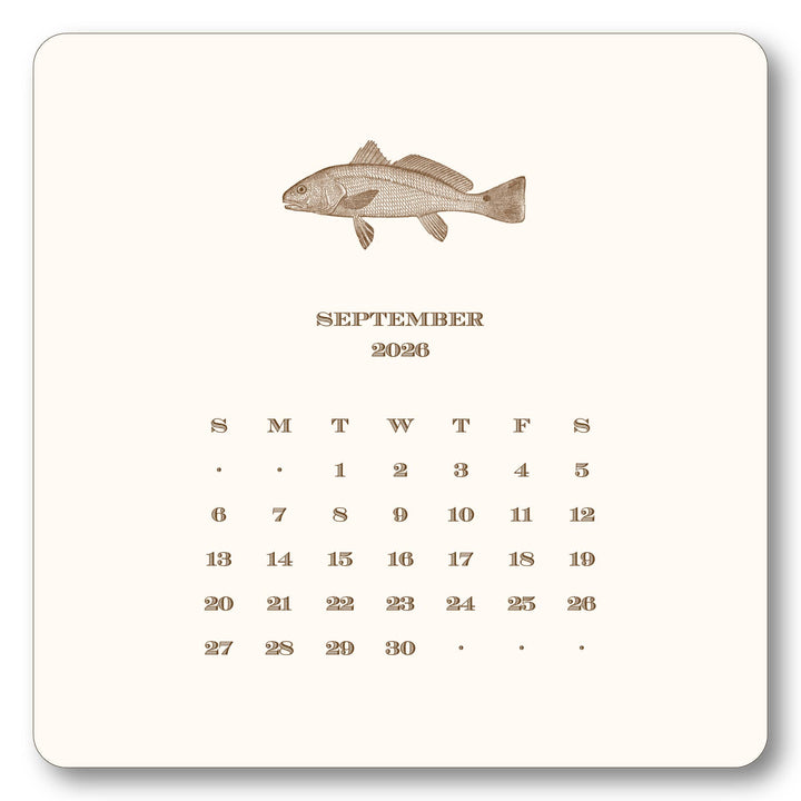 2026 Hunt Calendar with Easel| Maison de Papier
