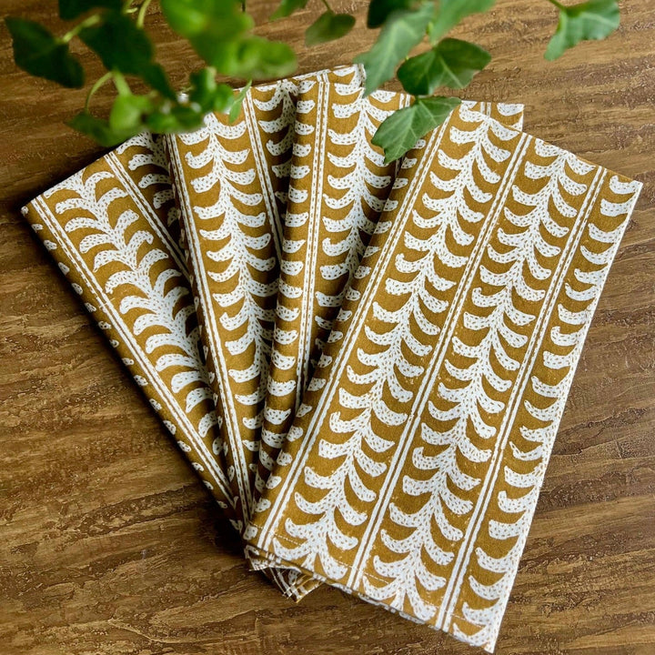 Fleur Napkins, Butternut S/4