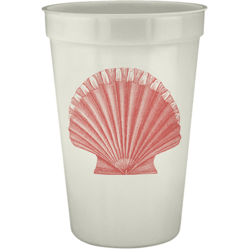 Scallop Pearlized Cups