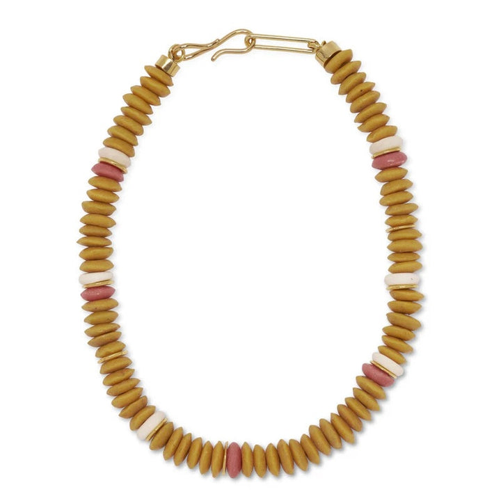 Laguna Necklace in Mustard | Lizzie Fortunato