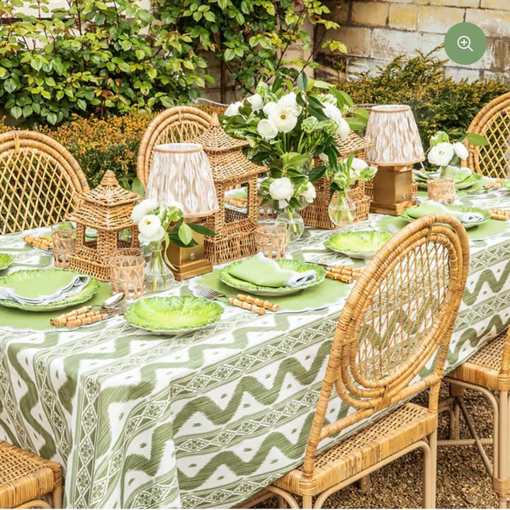 Ikat Tablecloth 71x120, Assorted Colors