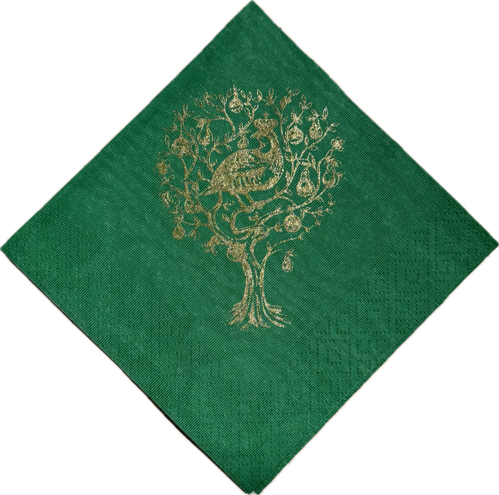 Partridge in a Pear Tree Cocktail Napkins | Alexa Pulitzer