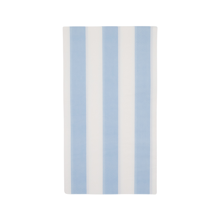 Cabana Stripe Guest Towel in Sky Blue | Bonjour Fete