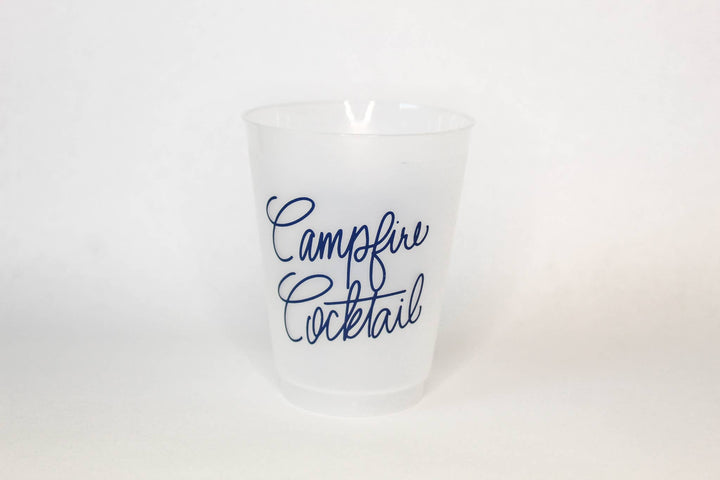 Campfire Cocktail Frosted Cups, Set of 8