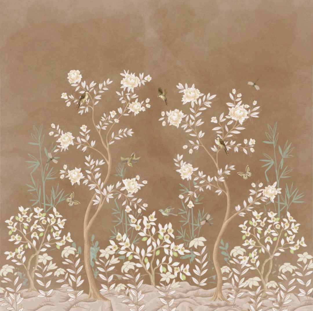 Forest Cocktail Napkin in Neutral