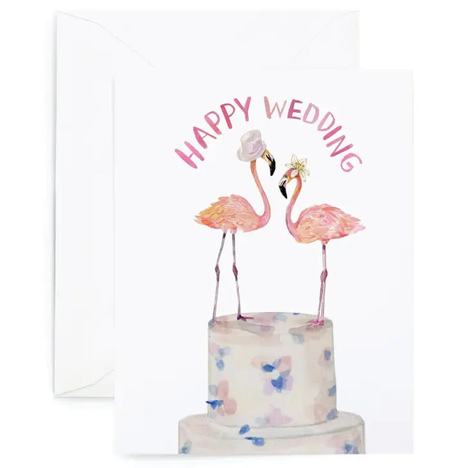 "Happy Wedding" Card