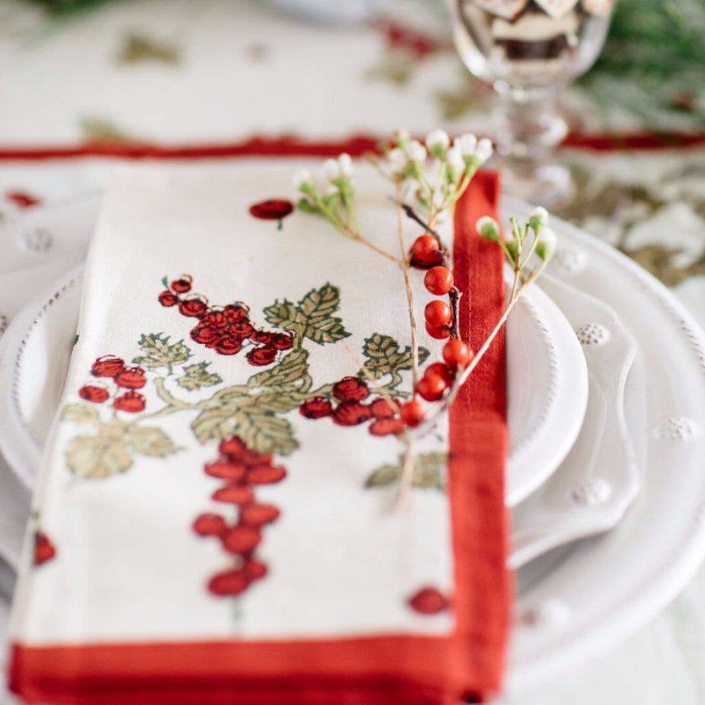 Gooseberry Napkins S/6