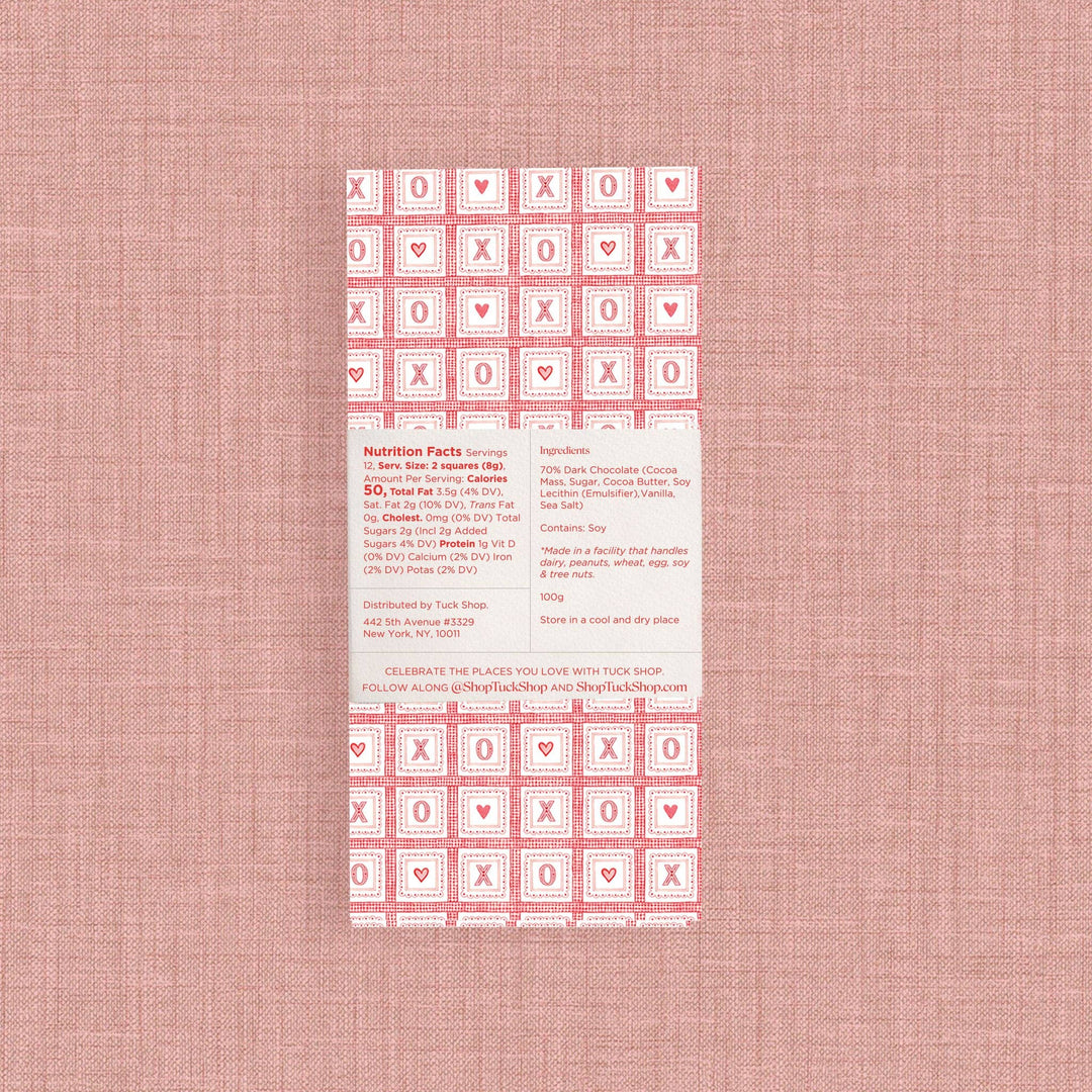 Dark Chocolate Bar | Tuck Shop