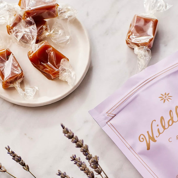 Wildflower Honey Lavender Caramels