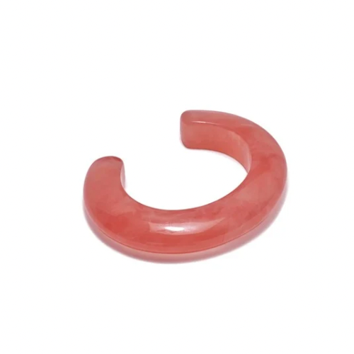 Ridge Cuff in Marbled Grapefruit | Lizzie Fortunato