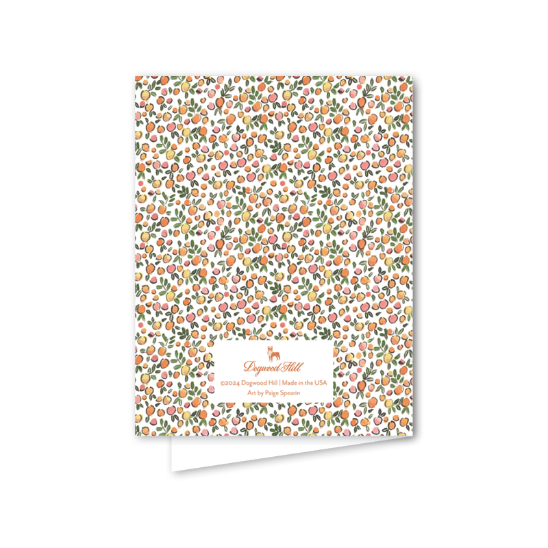 O Citrus Tree Greeting Card