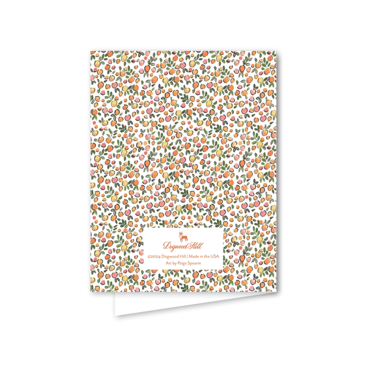 O Citrus Tree Greeting Card