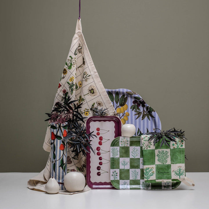 Wildflowers Organic Cotton Tea Towel