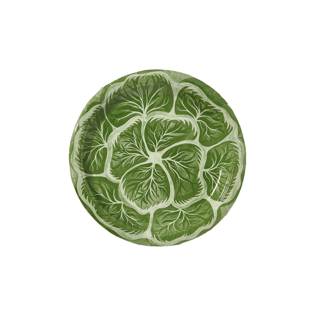 Cabbage Salad and Dessert Plate S/8 | Pavillion Paper