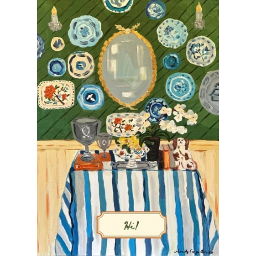 The Collector Greeting Card