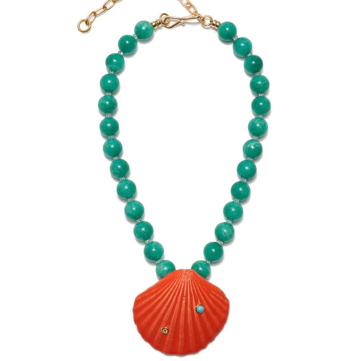 Corfu Shell Necklace | Lizzie Fortunato