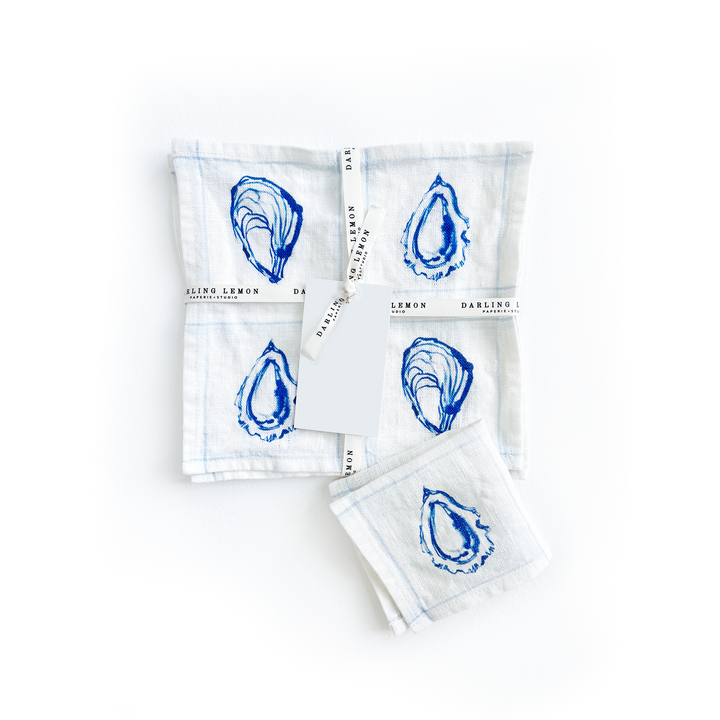 Sardine Cocktail Napkins S/4