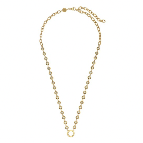 Bezel Charm Necklace | Goldbug Collection