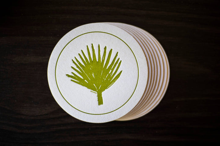 Palm Frond Coasters