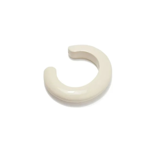 Ridge Cuff in Alabaster | Lizzie Fortunato