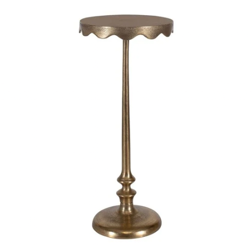 Accent Table in Brass