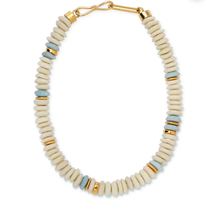 Laguna Necklace in White | Lizzie Fortunato