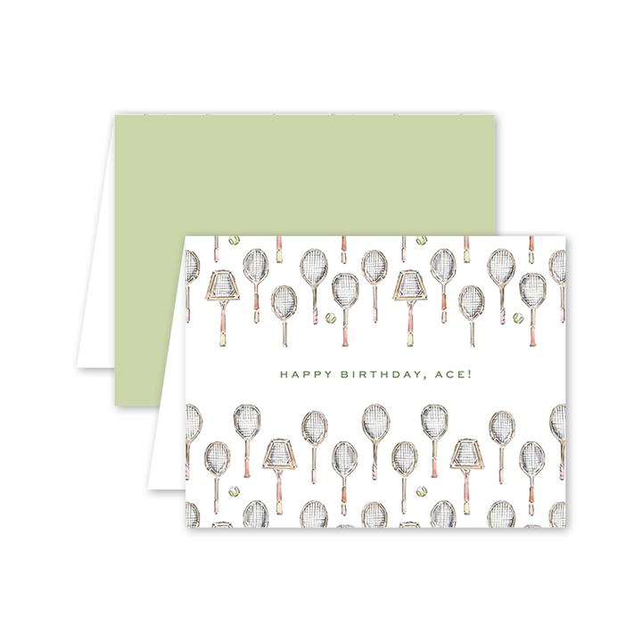 Tennis Birthday Card | Dogwood Hill