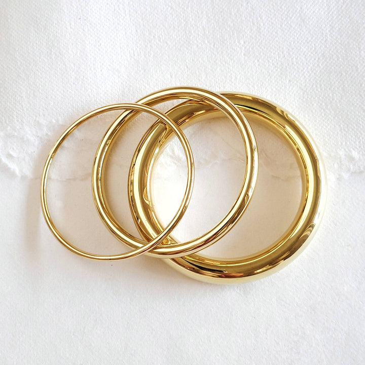 Brass Bangle Set