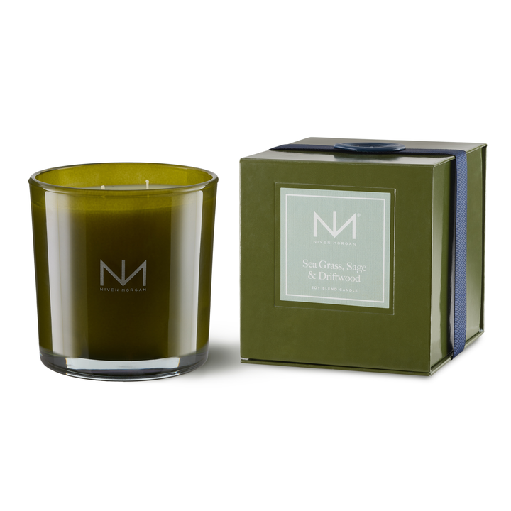 Sea Grass, Sage & Driftwood Candle | Niven Morgan