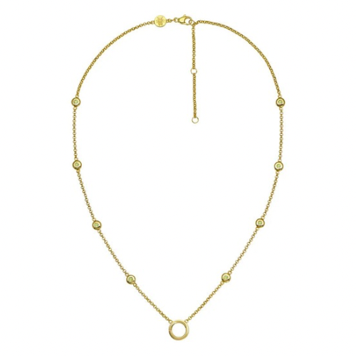 Peridot Charm Necklace | Goldbug Collection