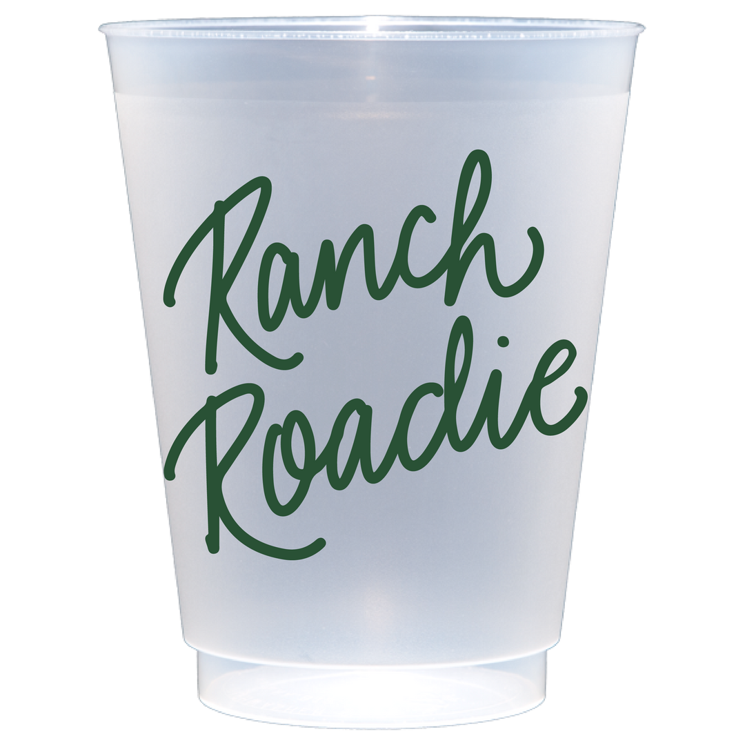Ranch Roadie Frosted Cups, S/8