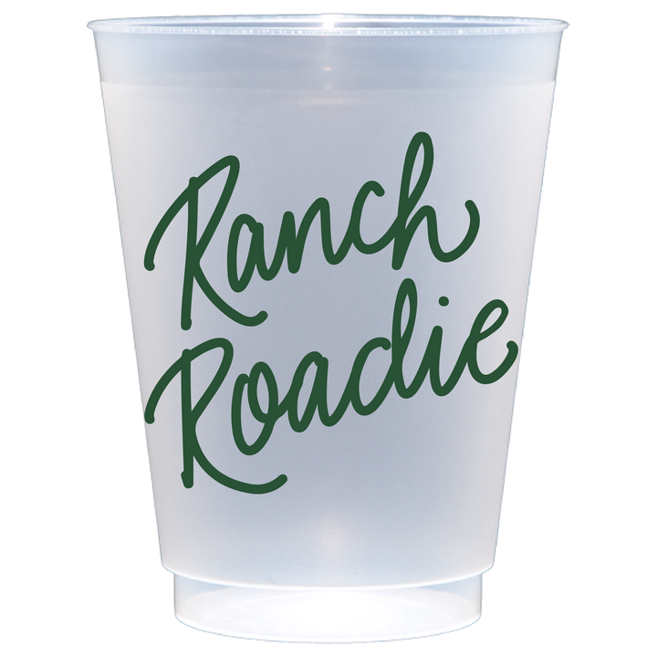 Ranch Roadie Frosted Cups, S/8