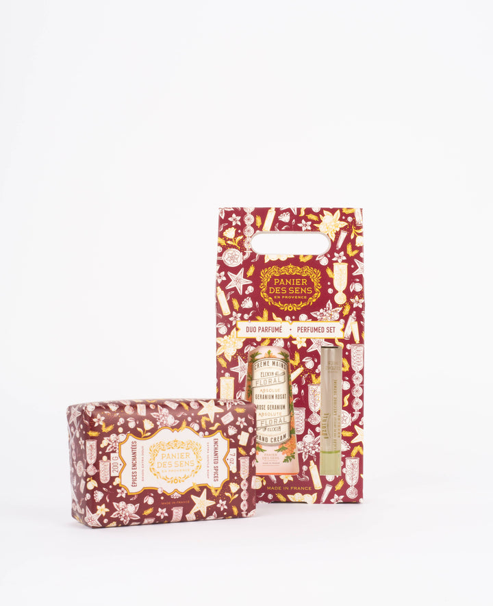 Holiday Gift Set, Rose Geranium